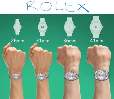 rolex box size cm|Rolex sizes for women.